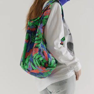 Baggu Midnight Fern Reusable nylon bag